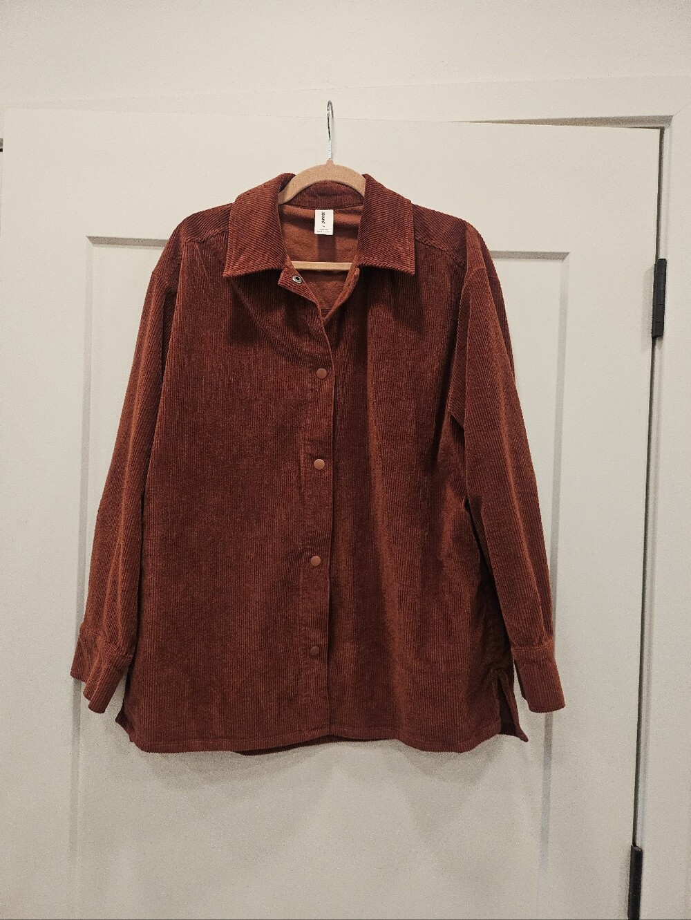 Abound Corduroy Jacket Rust Color Size Medium